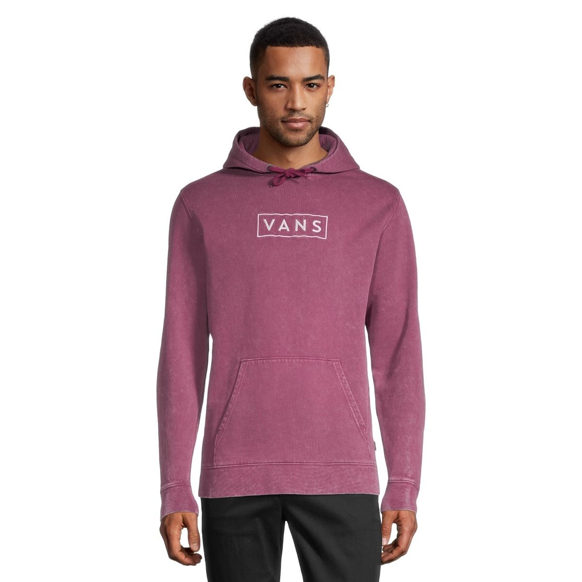 Pink vans cheap hoodie mens