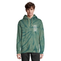 Vans Men's Tall Type Tie Dye Pullover Front_Flat