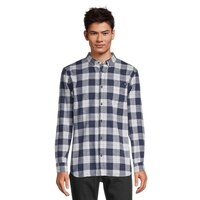 Vans Men's Monties II Long Sleeve Flannel Shirt Front_Flat