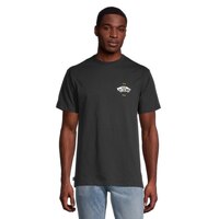 Vans Men's Off The Wall Logo Back T Shirt, Short Sleeve, Crew Neck, Cotton, Logo Front_Flat