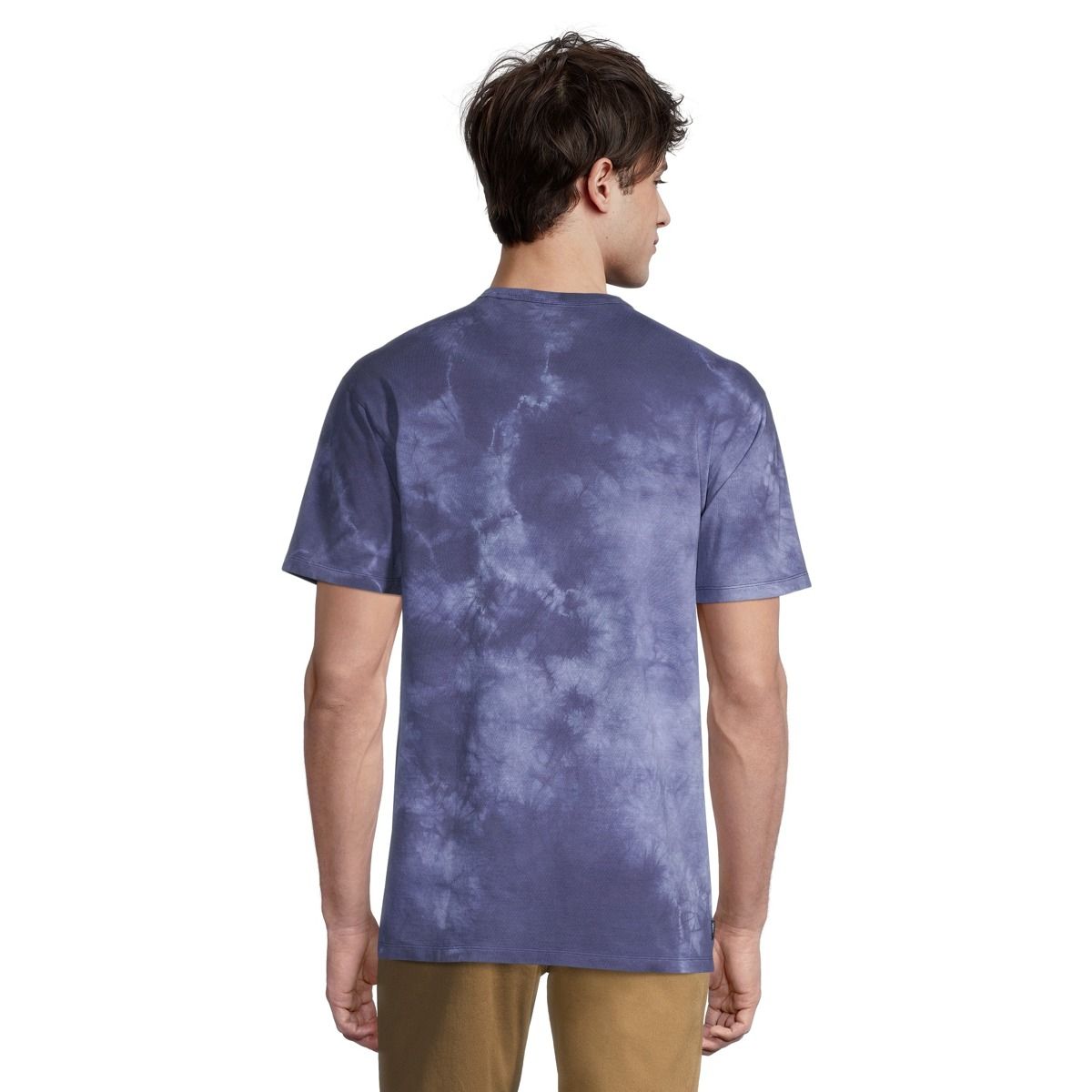 Vans Men's Off The Wall T Shirt, Short Sleeve, Crew Neck, Cotton, Tie Dye, Graphic