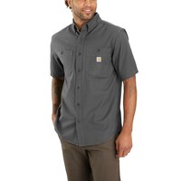 Carhartt Men's Rugged Flex® Canvas T Shirt Front_Angled_Left