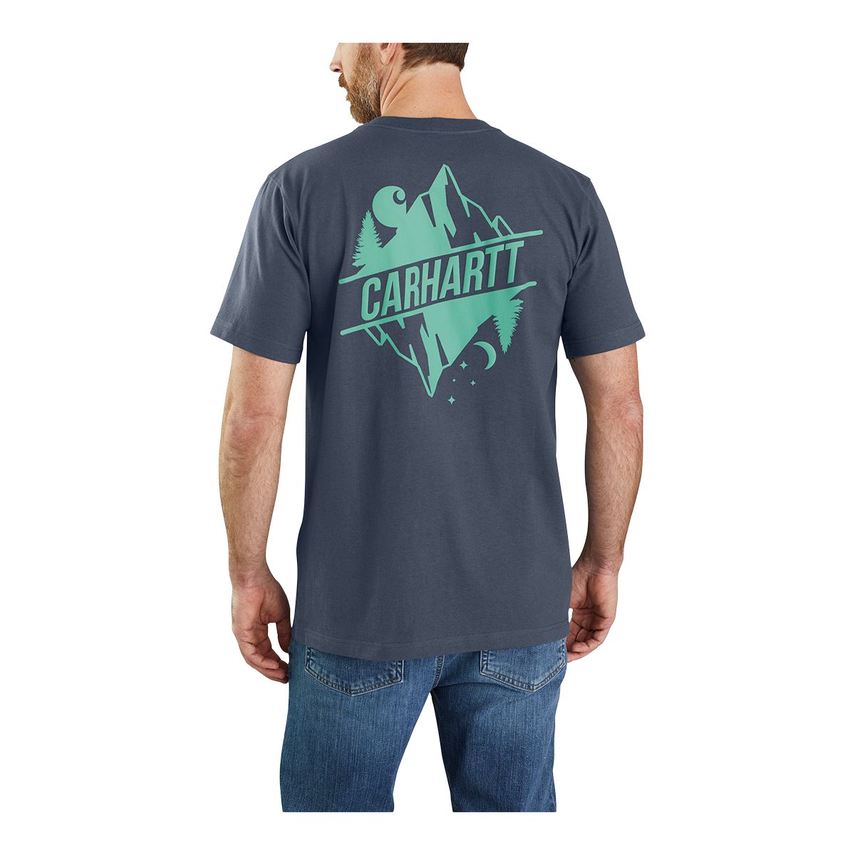 Carhartt Men's Relaxed Fit Heavyweight Outdoor Graphic T Shirt