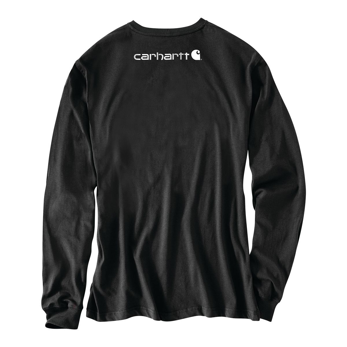Carhartt Men's Signature Logo Long Sleeve T-Shirt
