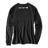 Carhartt Men's Loose Fit Sleeve Logo Long Sleeve Graphic T-Shirt