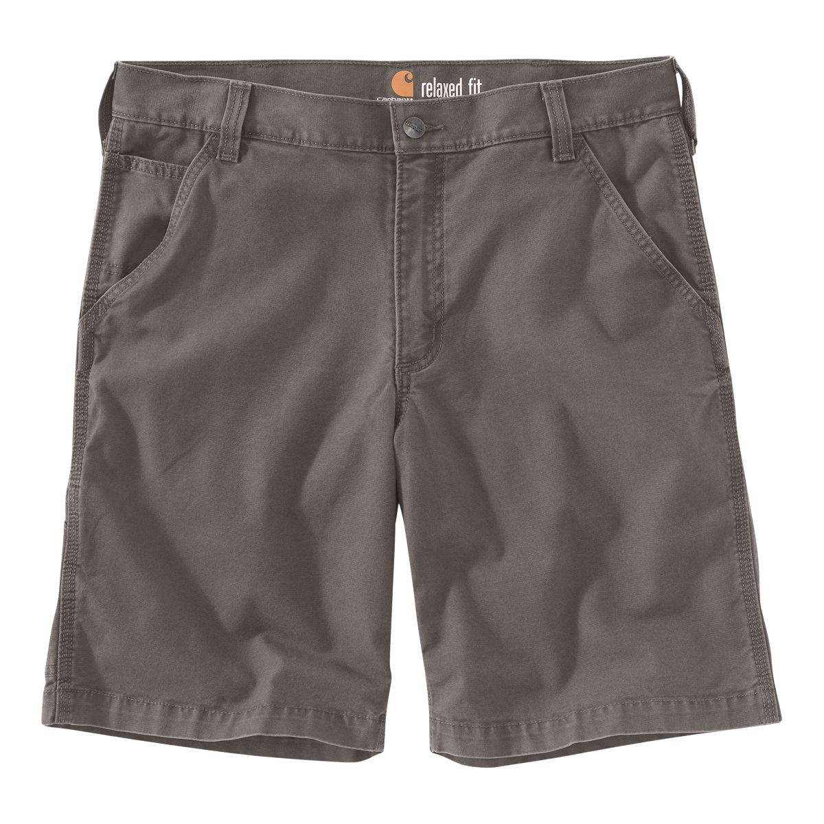 Carhartt Men's Rugged Flex Canvas 10-in Cotton Walk Shorts  Relaxed Fit