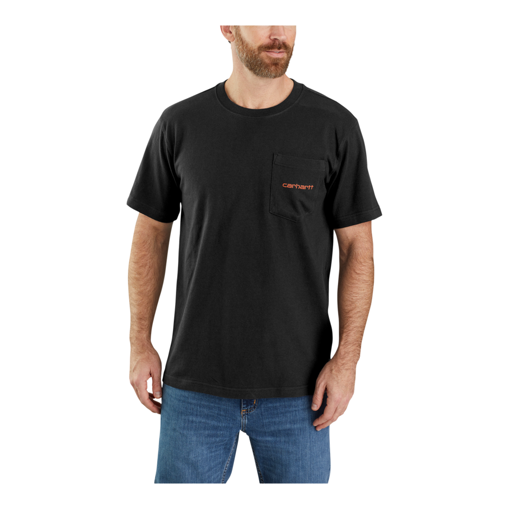 Carhartt Men's Relaxed Fit Pocket Logo T Shirt