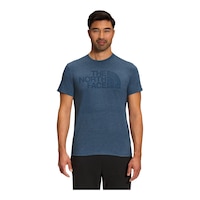 The North Face Men's 1/2 Dome Tri-Blend T Shirt Front_Flat