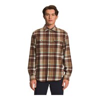 The North Face Men's Arroyo Flannel Shirt Front_Flat