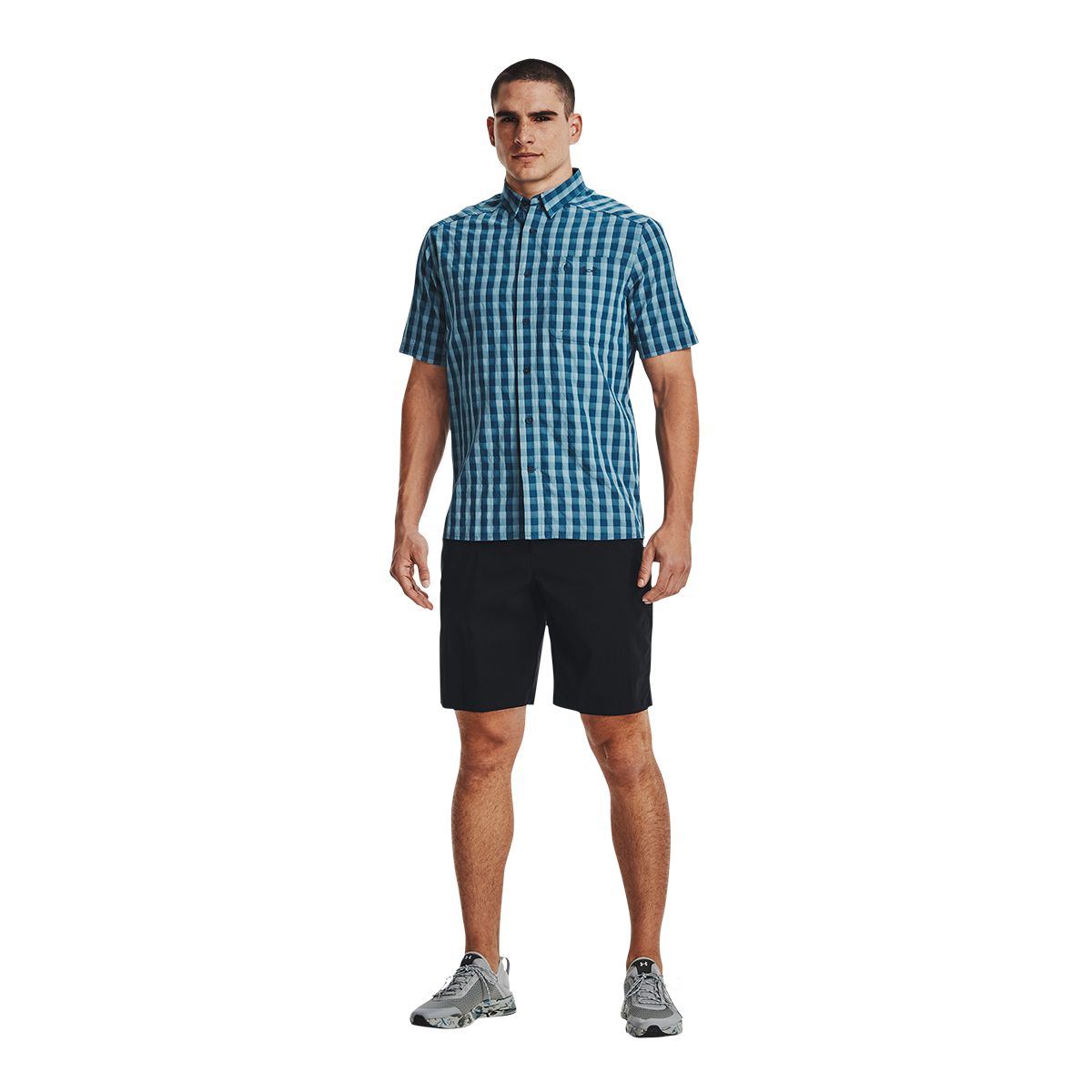 Under Armour Men's Dri-FIT Tide 2.0 Plaid T Shirt