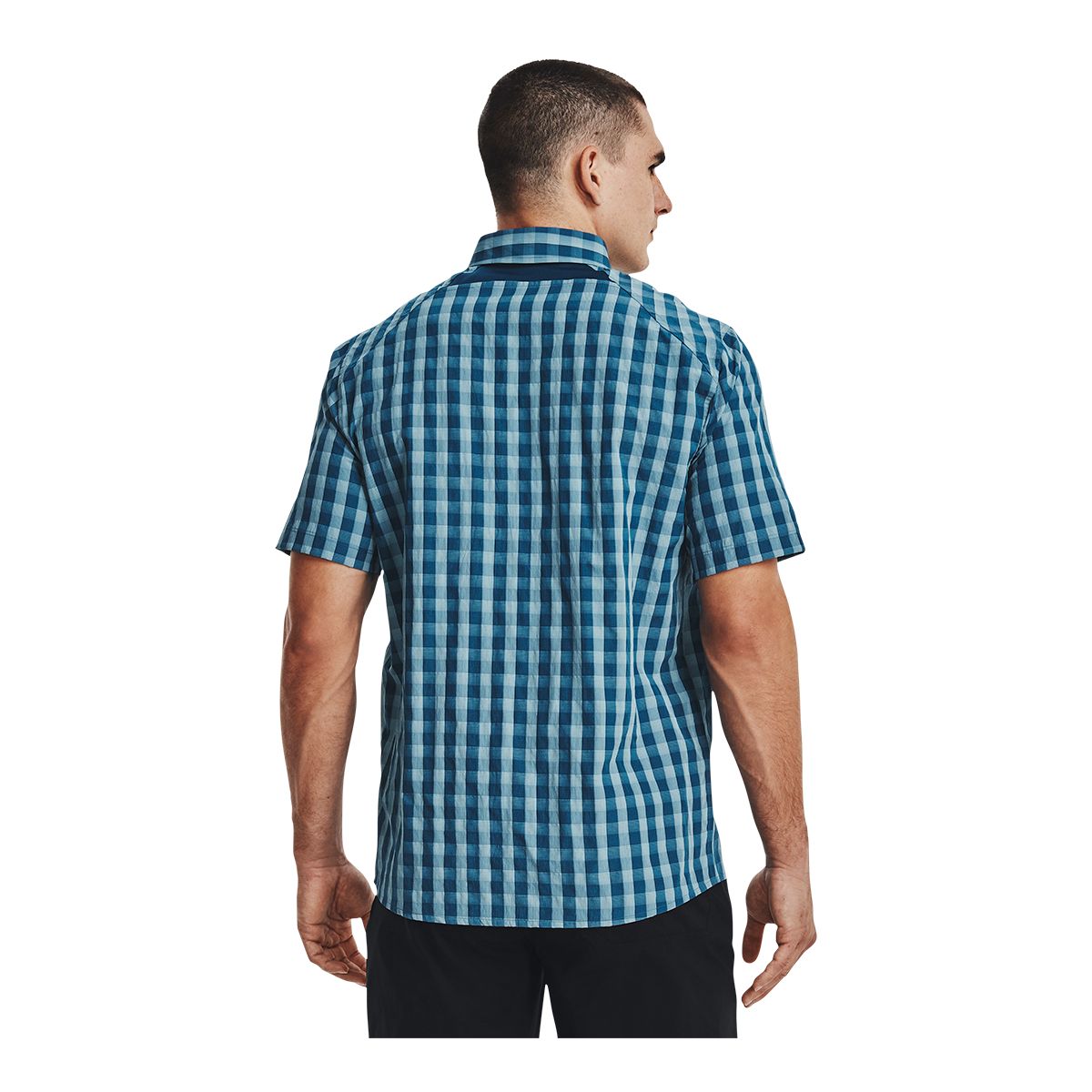 Under Armour Men's Dri-FIT Tide 2.0 Plaid T Shirt