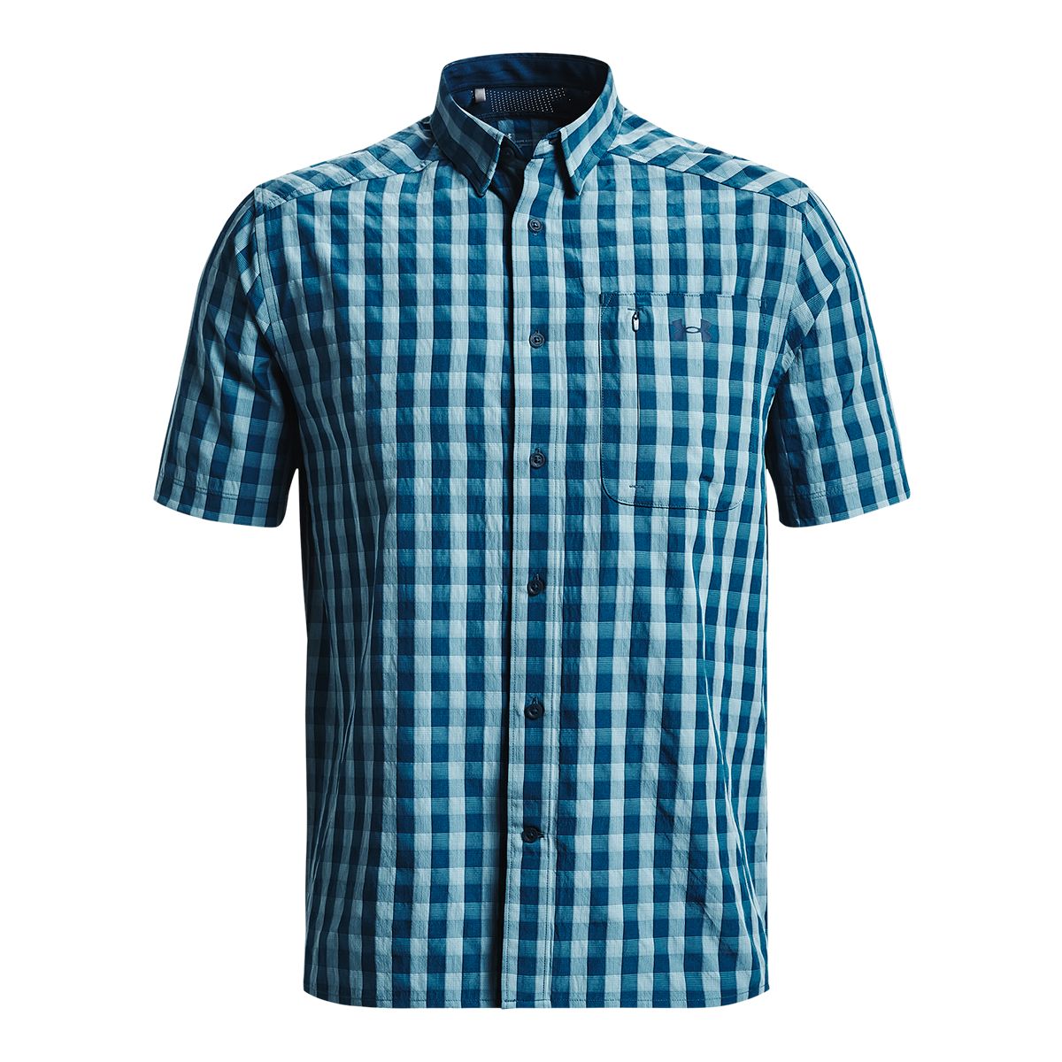 Under Armour Men's Dri-FIT Tide 2.0 Plaid T Shirt
