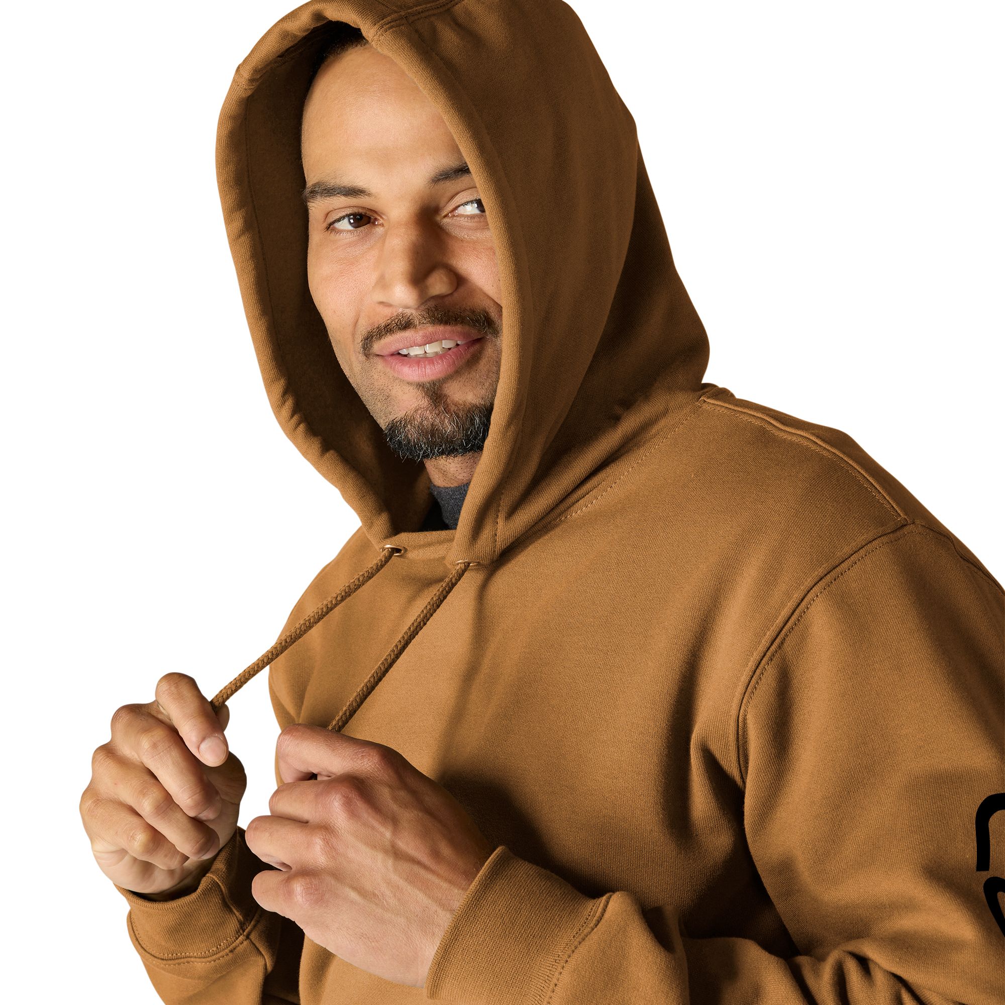 Carhartt Men's Logo Sleeve Pullover Hoodie