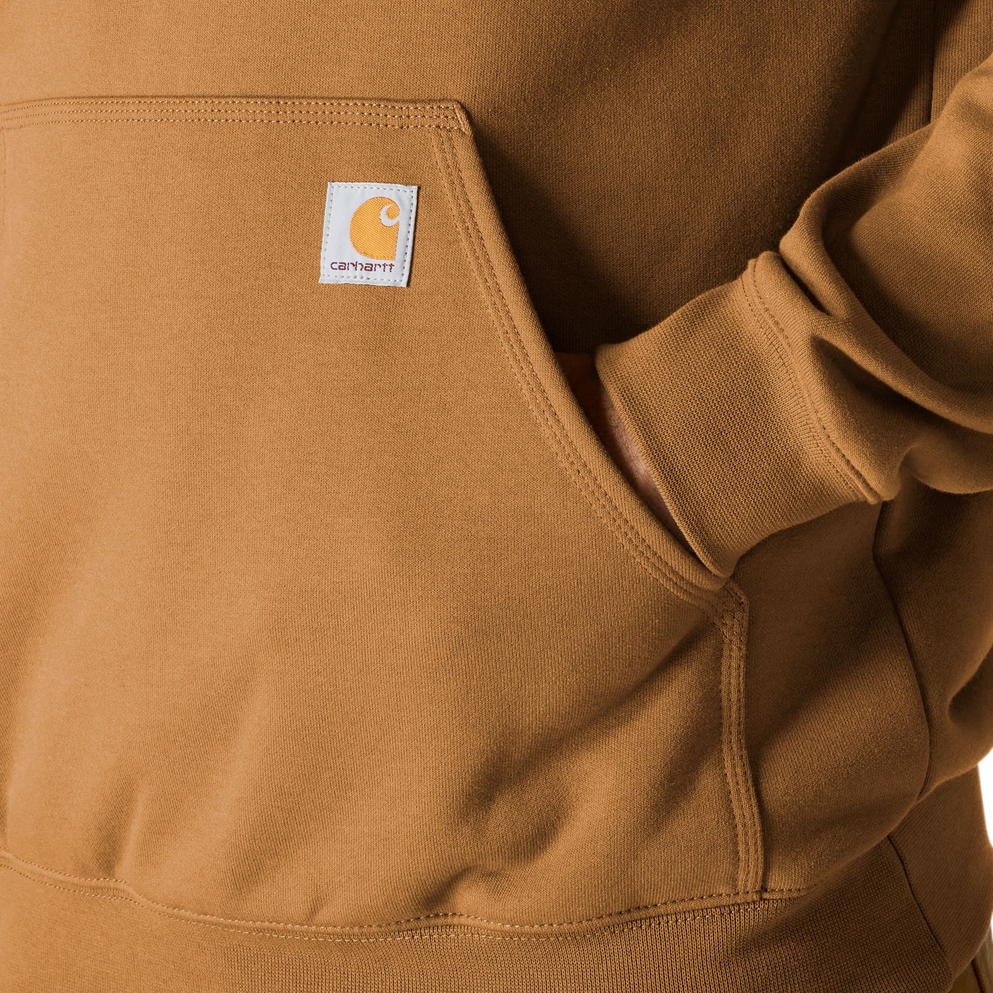 Carhartt Men's Logo Sleeve Pullover Hoodie