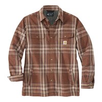 Carhartt Men's Sherpa Flannel Lined Shirt Front_Flat