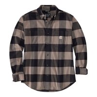Carhartt Men's Rugged Flex Long Sleeve Flannel Front_Flat