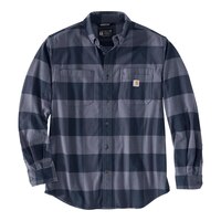 Carhartt Men's Rugged Flex Long Sleeve Flannel Front_Flat
