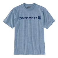 Carhartt Men's Logo Graphic T Shirt Front_Flat