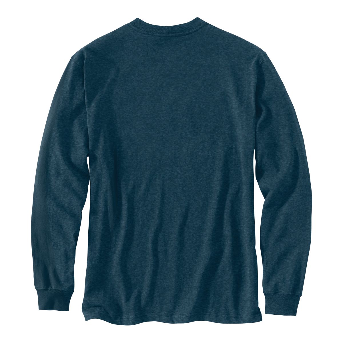 Men's Heavyweight Long Sleeve Outdoors Crewneck Graphic T Shirt