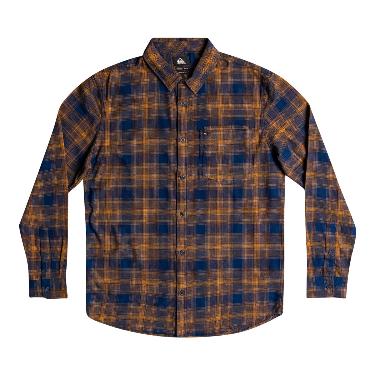 Quiksilver Men's Ganaway Stretch Flannel Long Sleeve Shirt