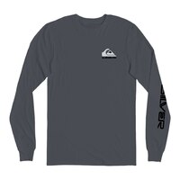Quiksilver Men's Omni Logo Long Sleeve T-Shirt Front_Flat