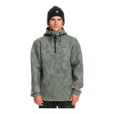 Quiksilver Men's Shredder 1/4 Zip Hoodie Front_Flat