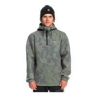 Quiksilver Men's Shredder 1/4 Zip Hoodie Front_Flat