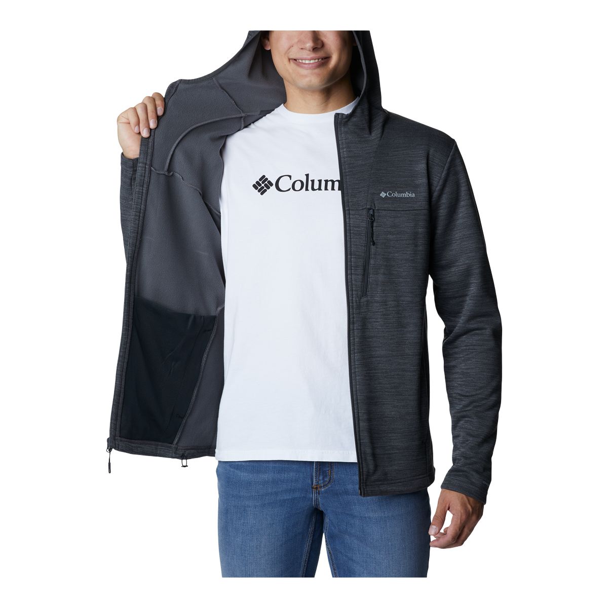 Columbia Men s Maxtrail II Full Zip Hoodie Fleece Atmosphere