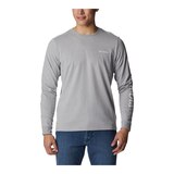 Columbia Men's CSC Basic Logo Long Sleeve Shirt Front_Flat