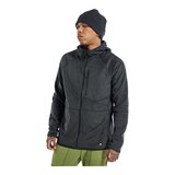 Burton Men's Stockrun Warmest Full Zip Hoodie Front_Three_Fourths_Angled_Left