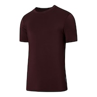 SAXX Men's 22nd Century Silk T Shirt Front_Angled_Left