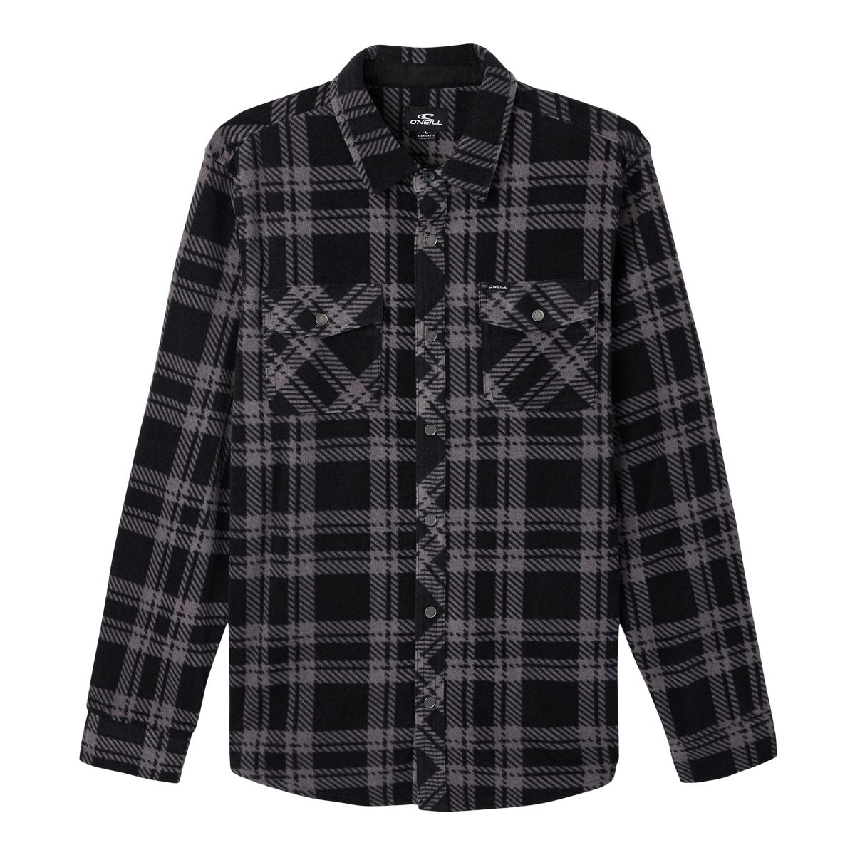 O'Neill Men's Glacier Plaid Long Sleeve Shirt