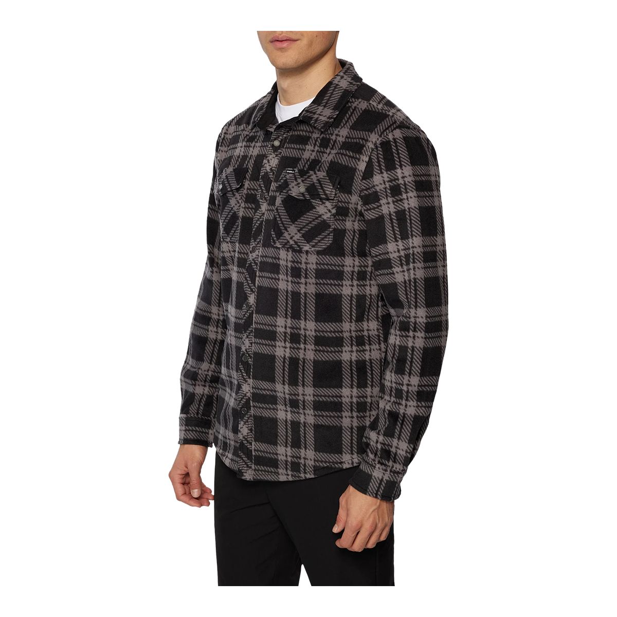 O'Neill Men's Glacier Plaid Long Sleeve Shirt