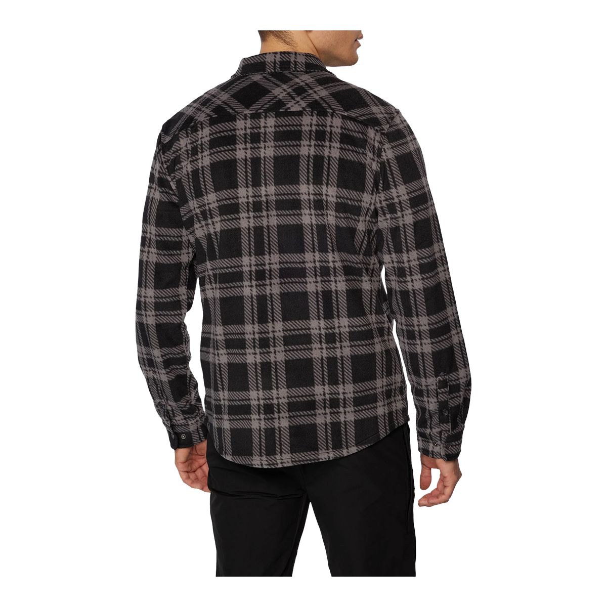 O'Neill Men's Glacier Plaid Long Sleeve Shirt