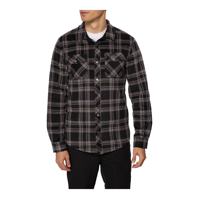 O'Neill Men's Glacier Plaid Long Sleeve Shirt