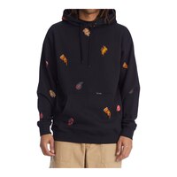 DC Men's X Deadpool Men's All Over Pullover Hoodie Front_Flat