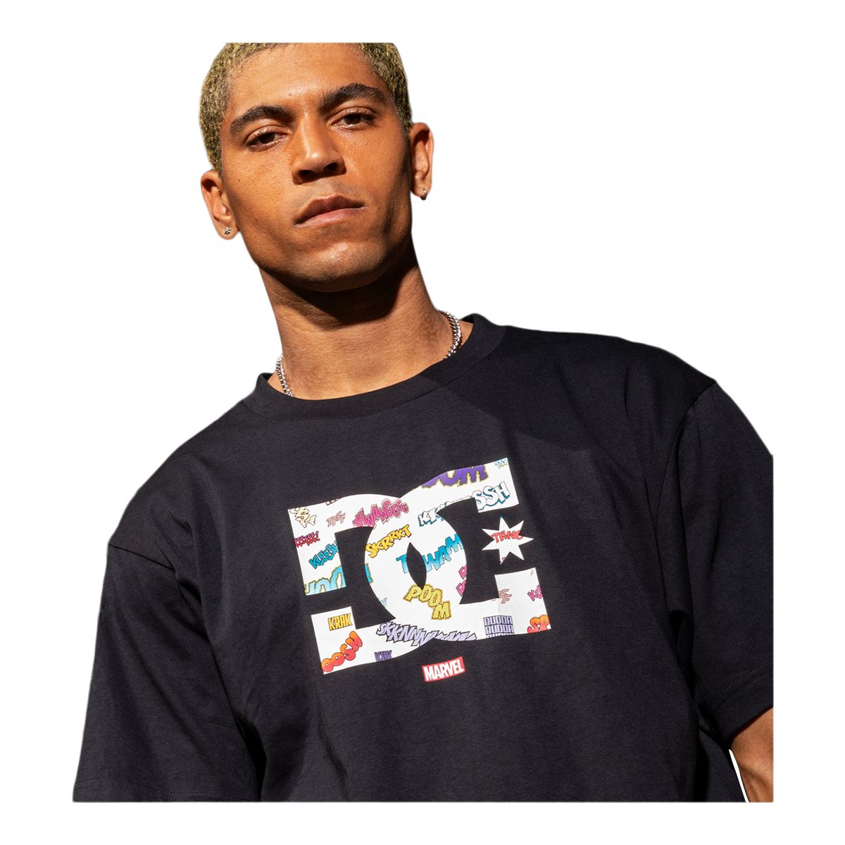 DC Men's X Deadpool Men's Wham Star T Shirt