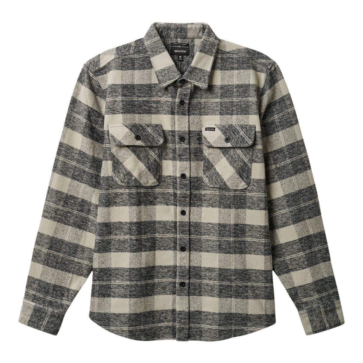 Brixton Men's Bowery Flannel Long Sleeve Shirt