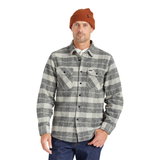 Brixton Men's Bowery Heavyweight Flannel Long Sleeve Shirt Front_Flat