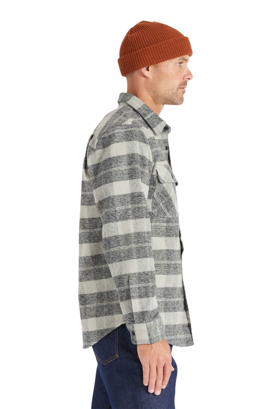 Brixton Men's Bowery Heavyweight Flannel Long Sleeve Shirt