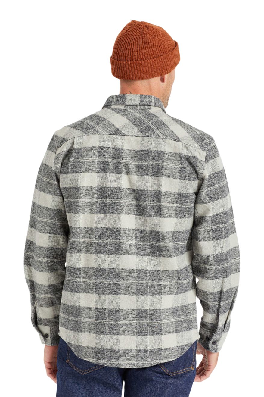 Brixton Men's Bowery Heavyweight Flannel Long Sleeve Shirt