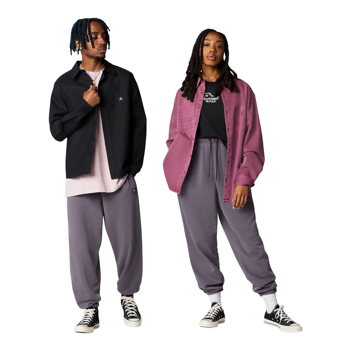Converse Men's UNI Chuck Taylor Sneaker Patch Pants