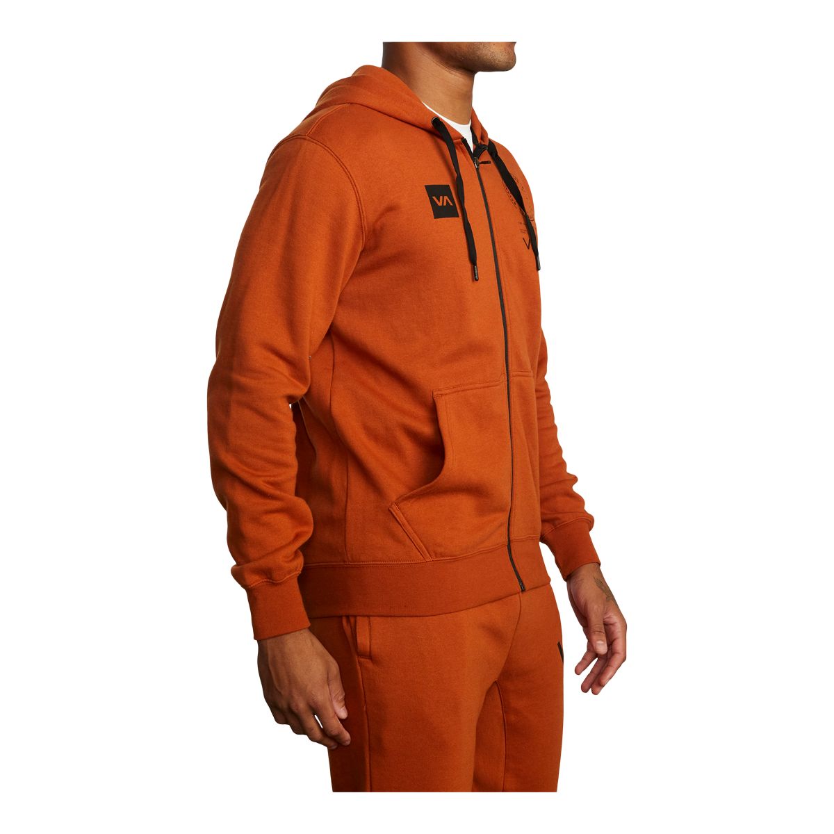 RVCA Sport Men's VA Mark Full Zip Hoodie