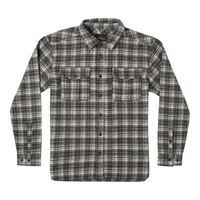 RVCA Men's Reynolds Flannel Long Sleeve Shirt Front_Flat