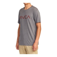 RVCA Men's Big RVCA T Shirt Front_Angled_Left