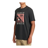 RVCA Men's Kingstown T Shirt Front_Angled_Left