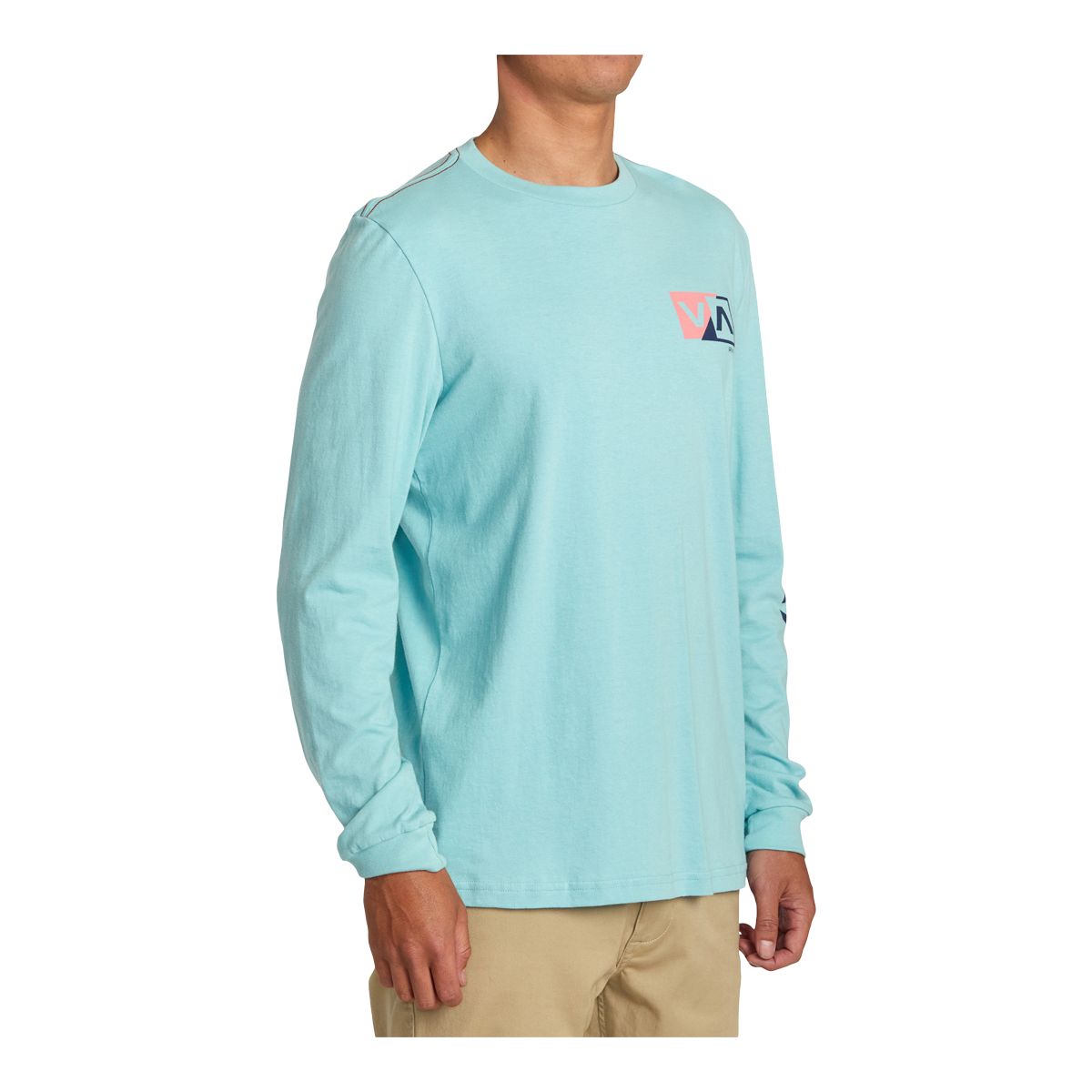 RVCA Men's Shifted Long Sleeve T Shirt