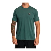 RVCA Sport Men's RVCA 2X T-Shirt Front_Flat