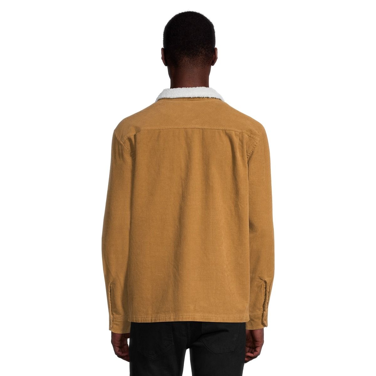 Hurley Men's Bixby Cord Sherpa Lined Jacket