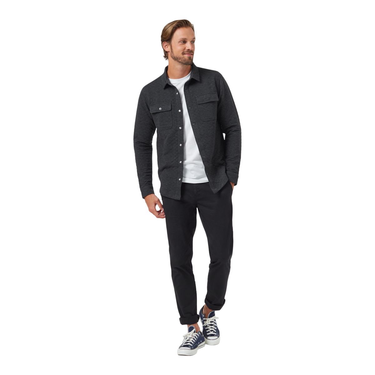 tentree Men's Colville Quilted Shacket